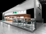 Exhibition stand for Jeep, 2019